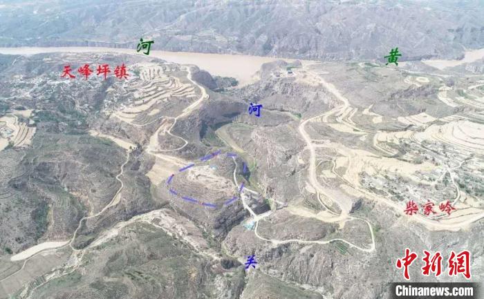 黄河左岸发现距今约4500年史前寨堡遗址