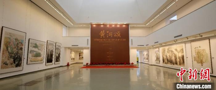 中国国家画院用近200件作品艺术再奏新“黄河颂”
